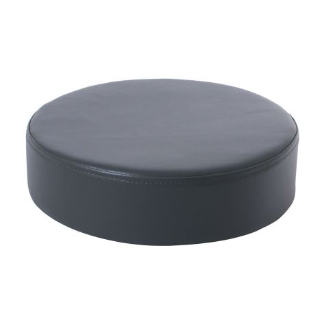 Perna puf rotunda gri inchis, 30 x 8 cm, din spuma densa, cu baza antiderapanta, pentru uz didactic - poza 1
