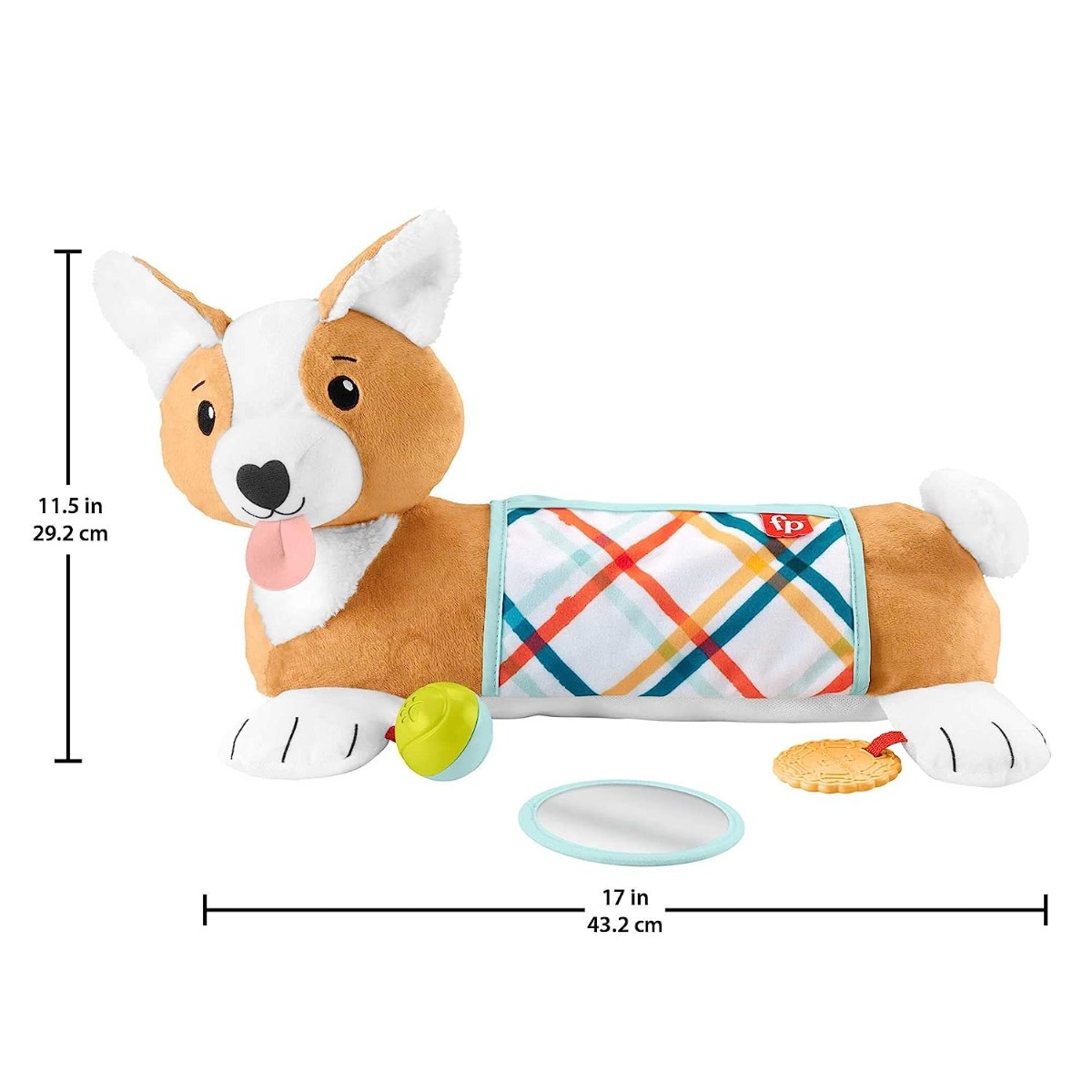 Pernuta 3 in 1 cu activitati pentru bebelusi Fisher Price Puppy Play - poza 4
