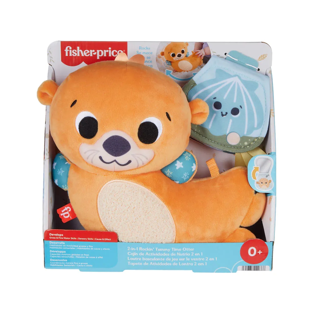 Pernuta Fisher Price Vidra e timpul pe Burtica - poza 2