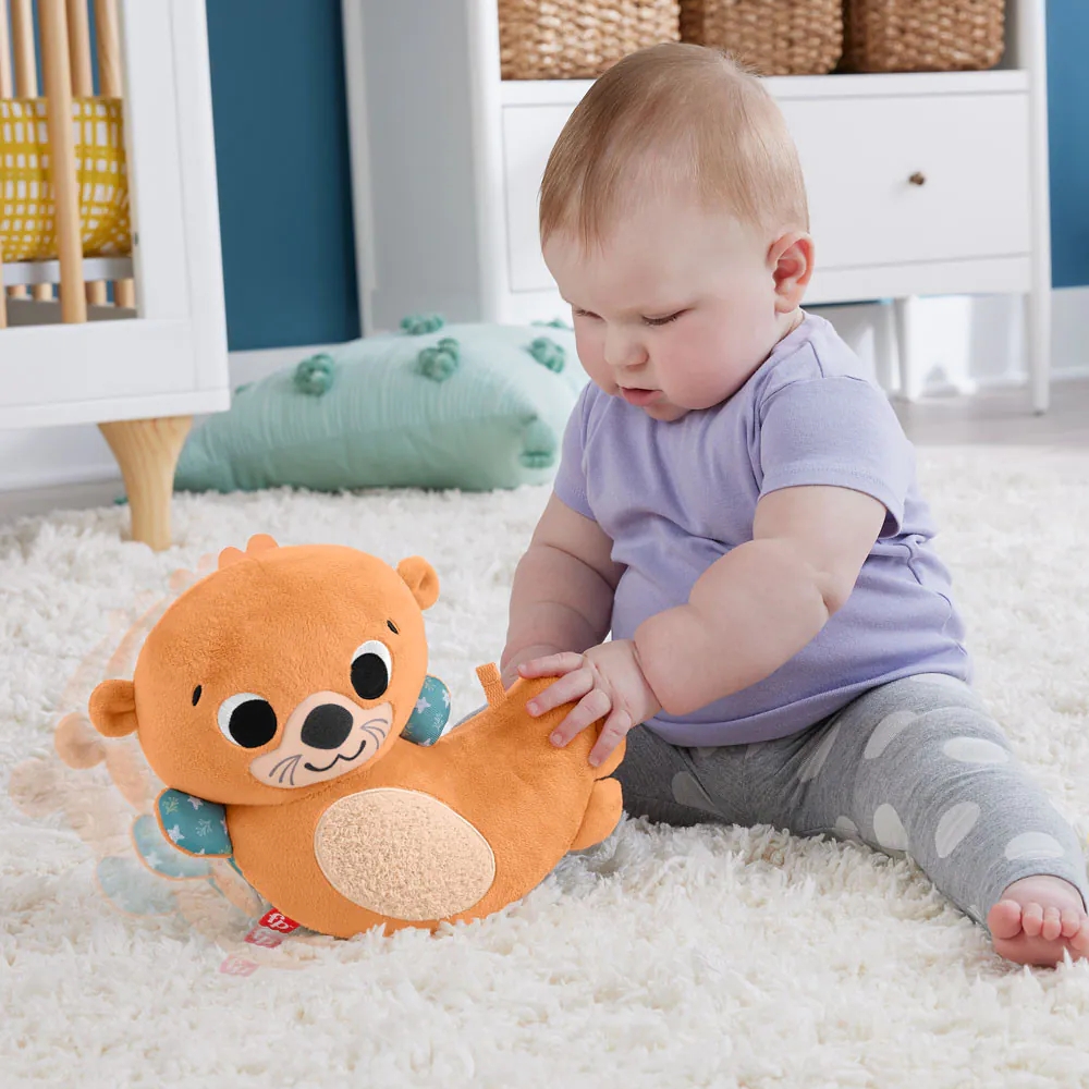 Pernuta Fisher Price Vidra e timpul pe Burtica - poza 3