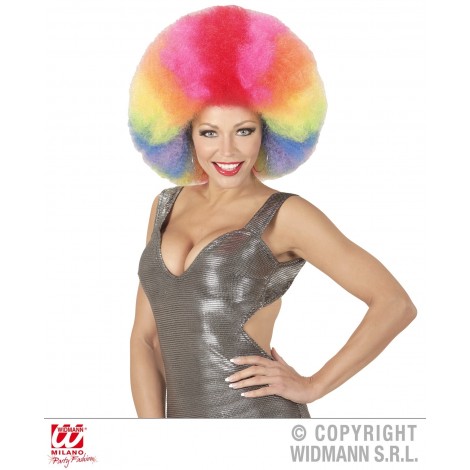 Peruca Afro Multicolora - poza 2