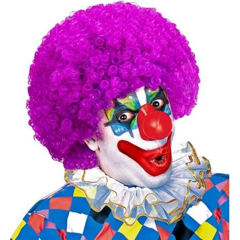 Peruca clown mov - poza 5