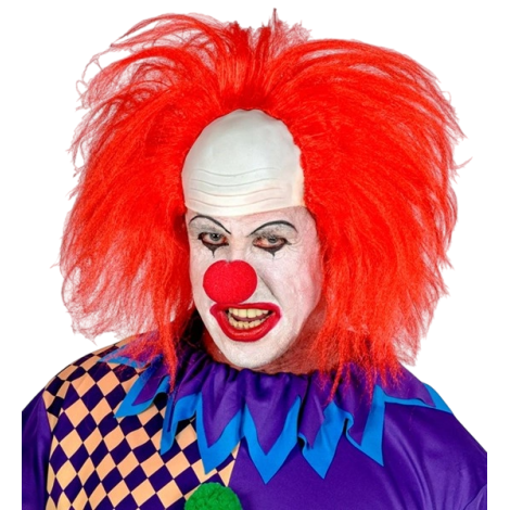 Peruca clown rosie - poza 2