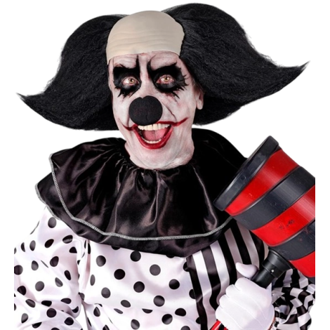 Peruca clown sinistru - poza 1