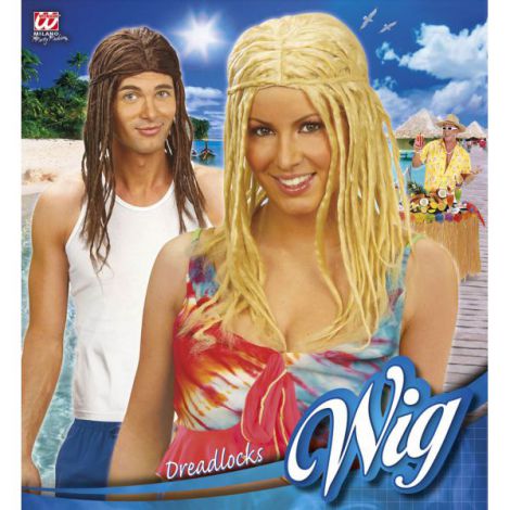 Peruca rasta unisex party Widmann Italia 63336 - poza 2