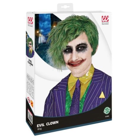 Peruca verde joker copii - marimea 158 cm - poza 4