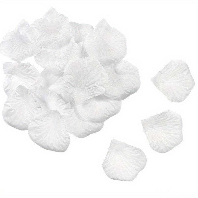 Petale artificiale de trandafir pentru activitati craft, diverse culori, 100 piese, 5 cm