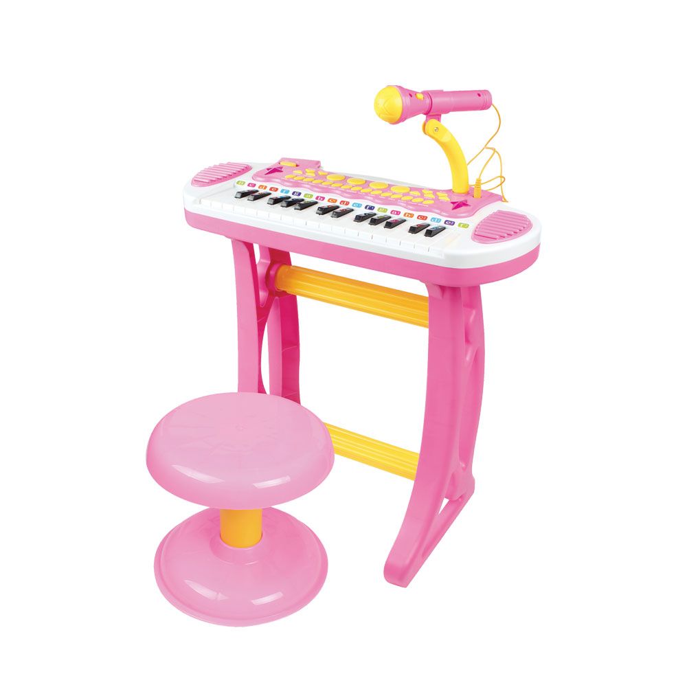 Pian 2 in 1 cu 31 de clape Baoli Melody pink,blue - poza 1