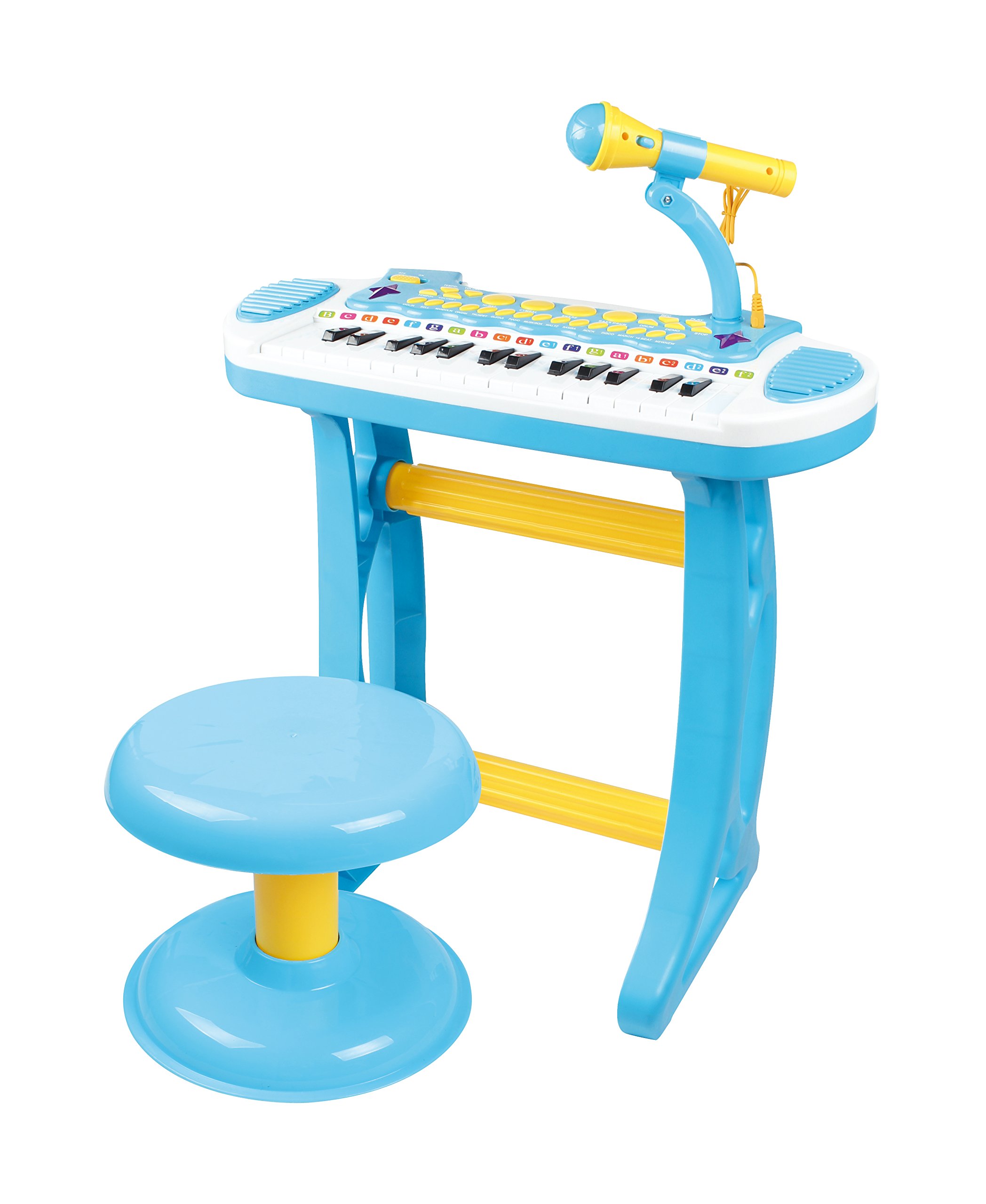 Pian 2 in 1 cu 31 de clape Baoli Melody pink,blue - poza 2