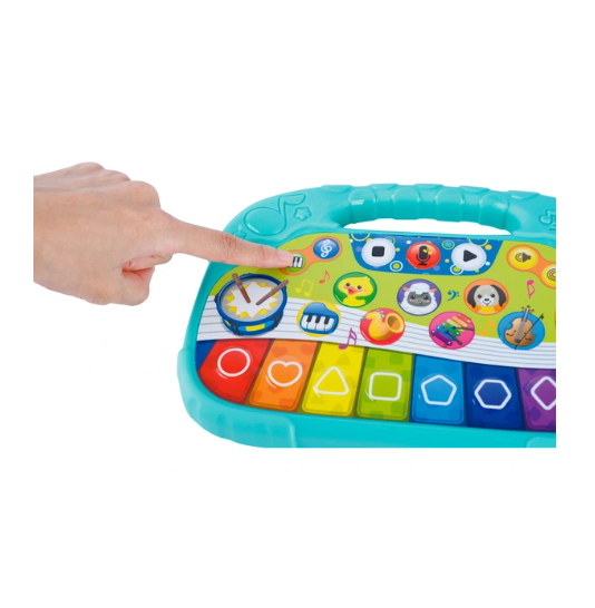 Pian pentru bebelusi cu sunete animale PlayGo - poza 3