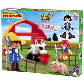 Piccoli Mondi - Super Farm - Set de joaca cu figurine - poza 2