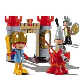 Piccoli Mondi - Wizard and Dragon - Set de joaca cu figurine - poza 1