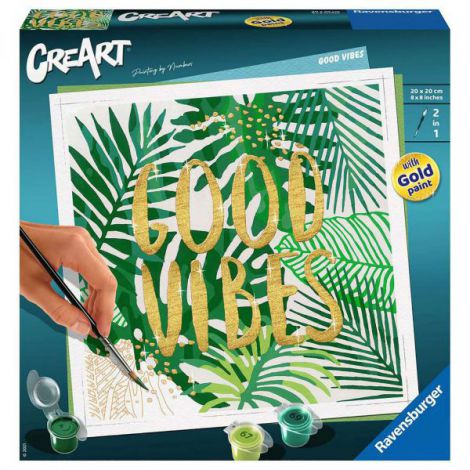 Pictura pe numere - good vibes 28999 Ravensburger - poza 1