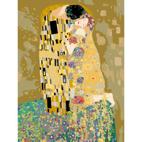 Pictura pe numere Klimt sarutul - poza 1