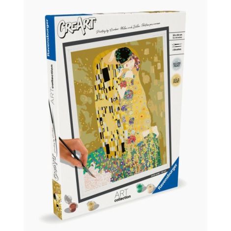 Pictura pe numere Klimt sarutul - poza 3
