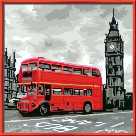 Pictura pe numere - londra 28997 Ravensburger - poza 3