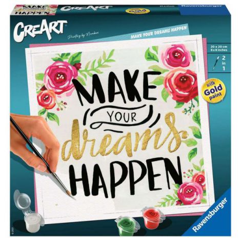 Pictura pe numere - make your dreams happen 29028 Ravensburger - poza 1