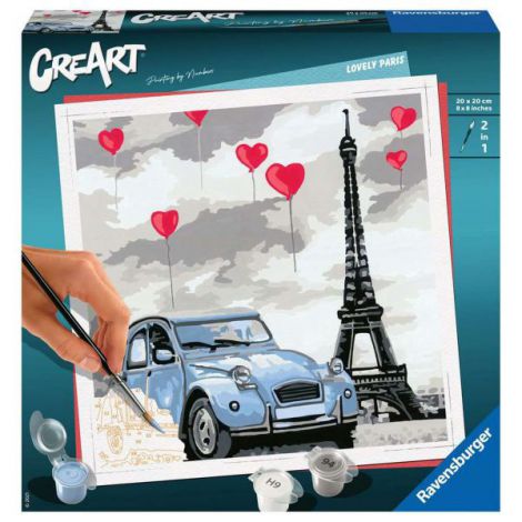 Pictura pe numere - paris 28996 Ravensburger - poza 1