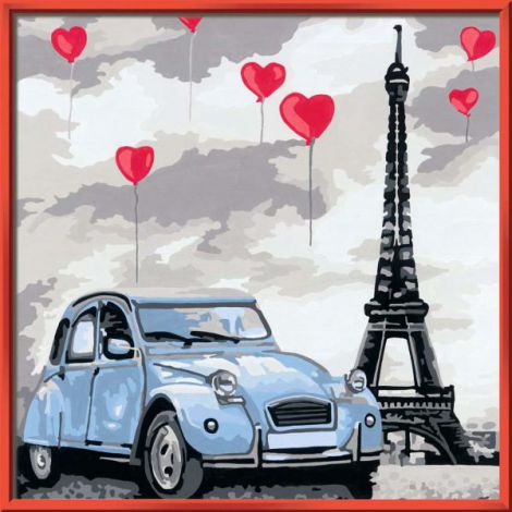 Pictura pe numere - paris 28996 Ravensburger - poza 2