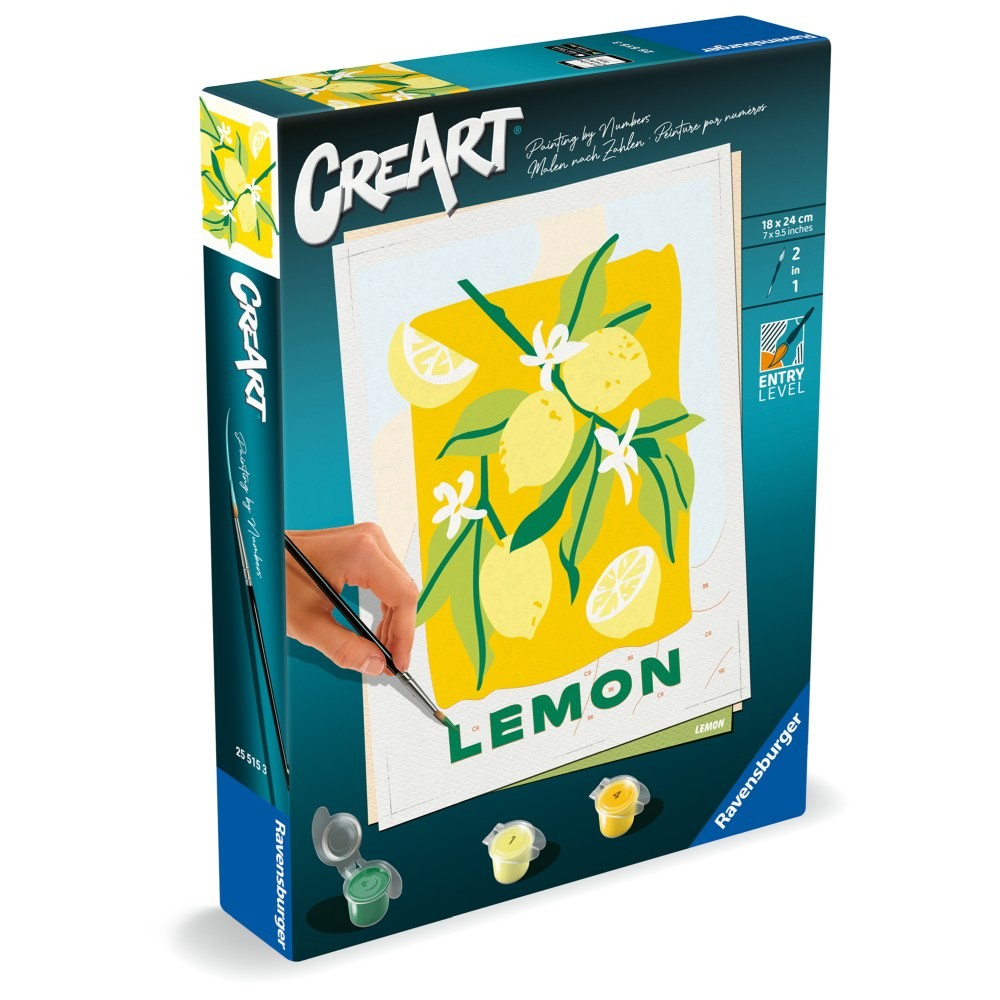 Pictura pe numere pentru adulti Ravensburger CreArt Lamai - poza 2