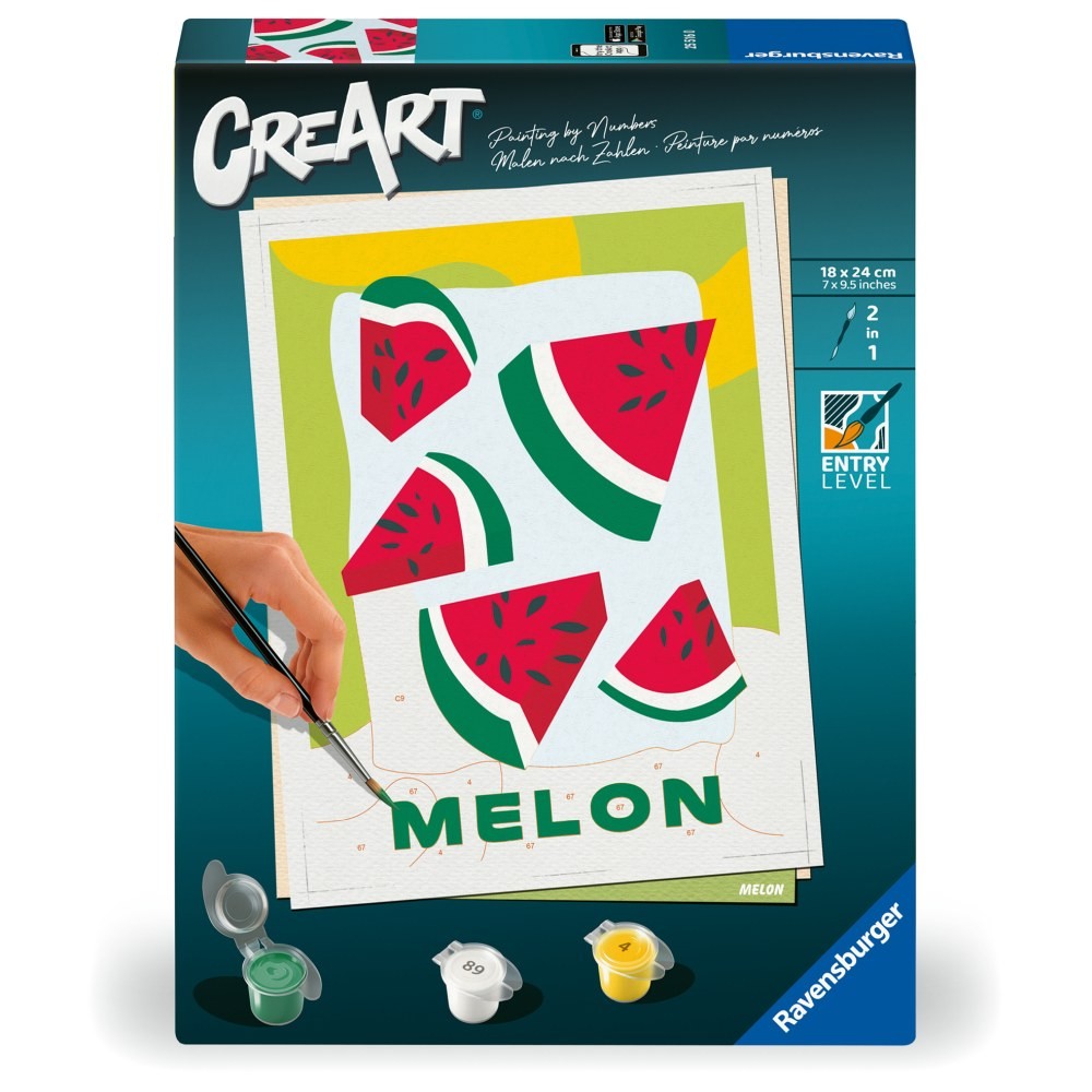 Pictura pe numere pentru adulti Ravensburger CreArt Pepene - poza 1