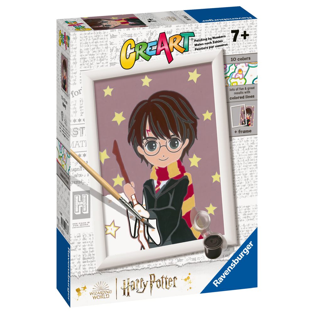 Pictura pe numere pentru copii Ravensburger CreArt Harry Potter - poza 2