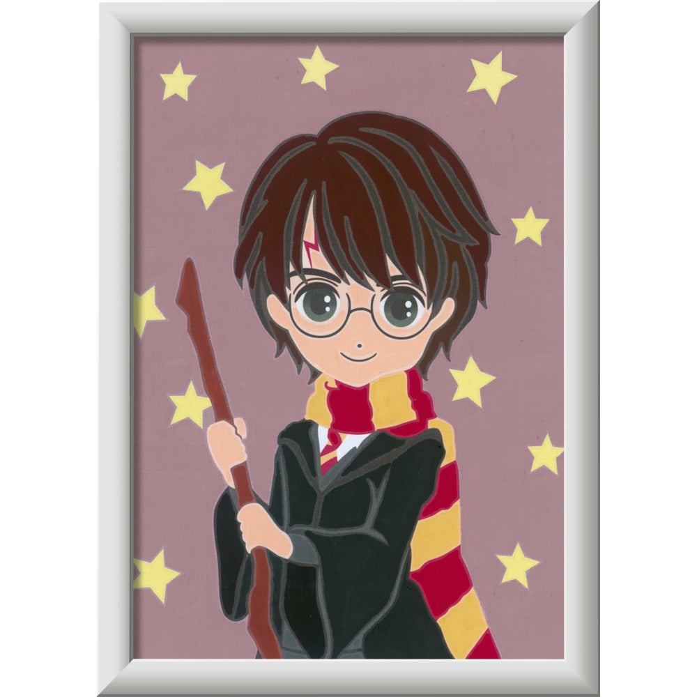 Pictura pe numere pentru copii Ravensburger CreArt Harry Potter - poza 3