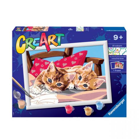 Pictura pe numere - pisicute 28938 Ravensburger - poza 1
