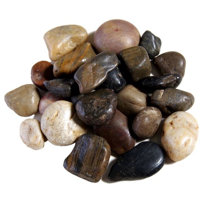 Pietricele decorative pentru sol sau ghiveci,diverse culori,3-4 cm,1 kg