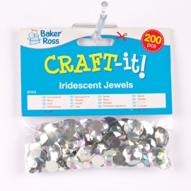 Pietricele holografice acril - Baker Ross - poza 1