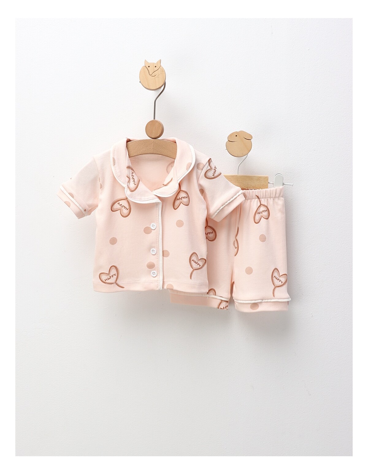Pijama MS, Cu Happy, corai
