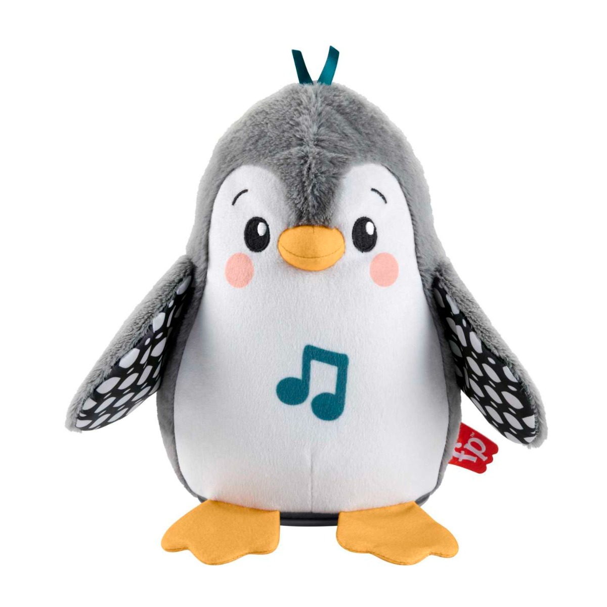 Pinguin interactiv cu sunete Fisher Price Wooble Penguin - poza 1