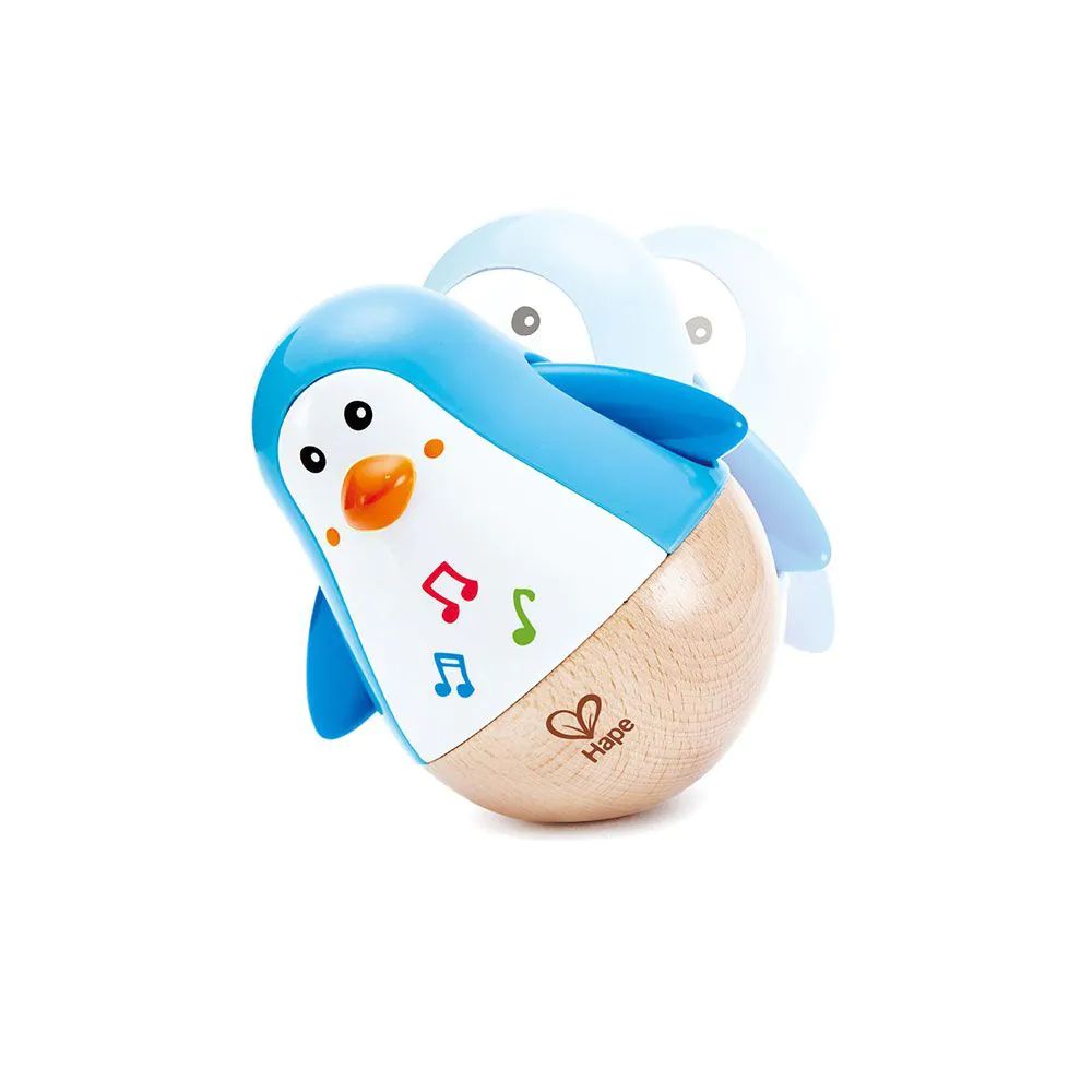 Pinguin muzical din lemn Hape - poza 2