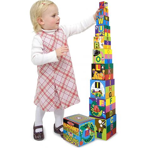 Piramida Alfabet Melissa and Doug - poza 1