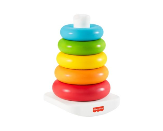 Piramida cu 5 inele Fisher Price Rock A Stack - poza 1