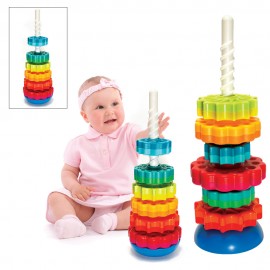 Piramida cu rotite pentru bebelusi - Fat Brain Toys - poza 4