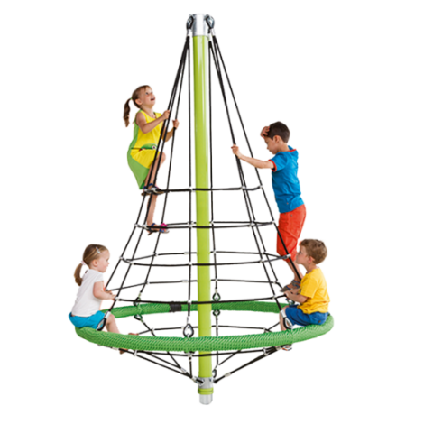 Piramida de catarat KBT Firry, pentru locurile de joaca, uz public, Escalada - poza 1