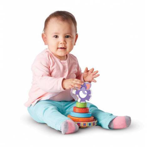Piramida de stivuit Elefantel Melissa & Doug - poza 2