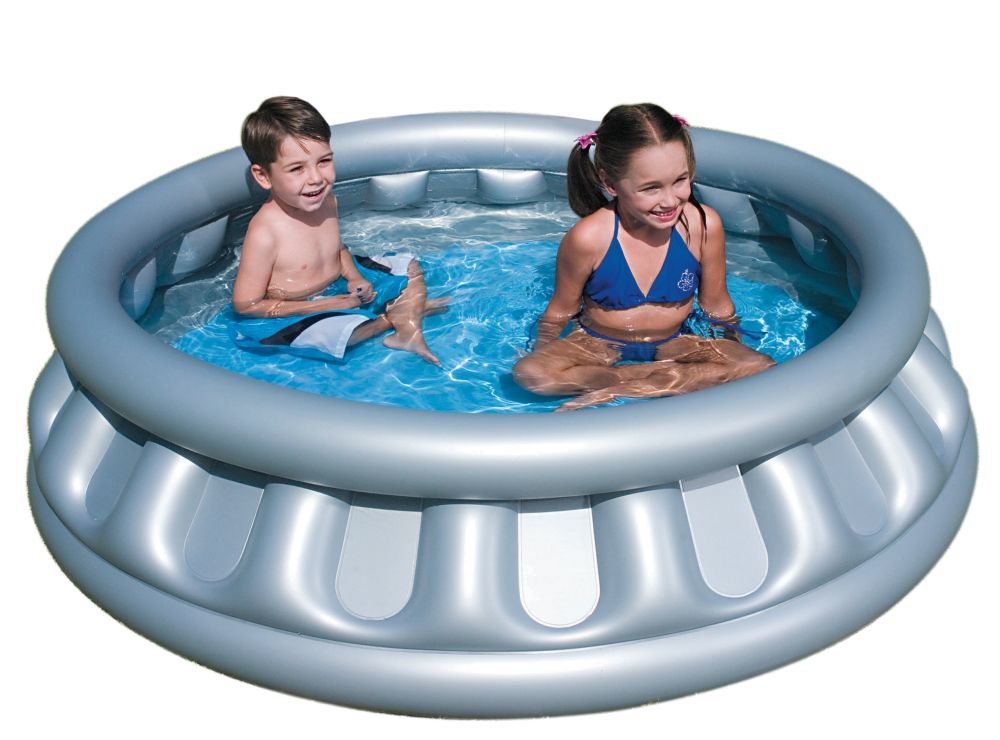 Piscina Bestway Grey Crystal 157 cm - poza 3