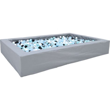 Piscina bile gri 2 x 3 m inaltime 45 cm - poza 2