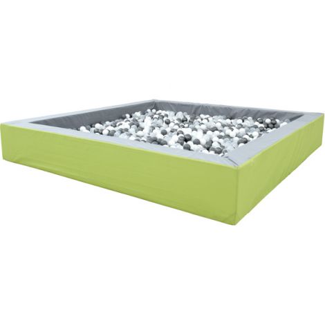 Piscina bile gri-lime 3 x 3 m inaltime 45 cm - poza 2
