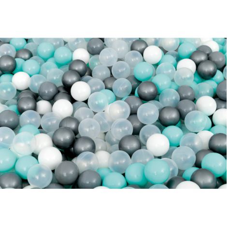 Piscina bile gri-lime 3 x 3 m inaltime 60 cm - poza 2