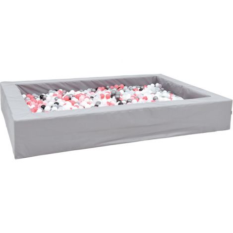 Piscina bile roz 2 x 3 m inaltime 45 cm - poza 2