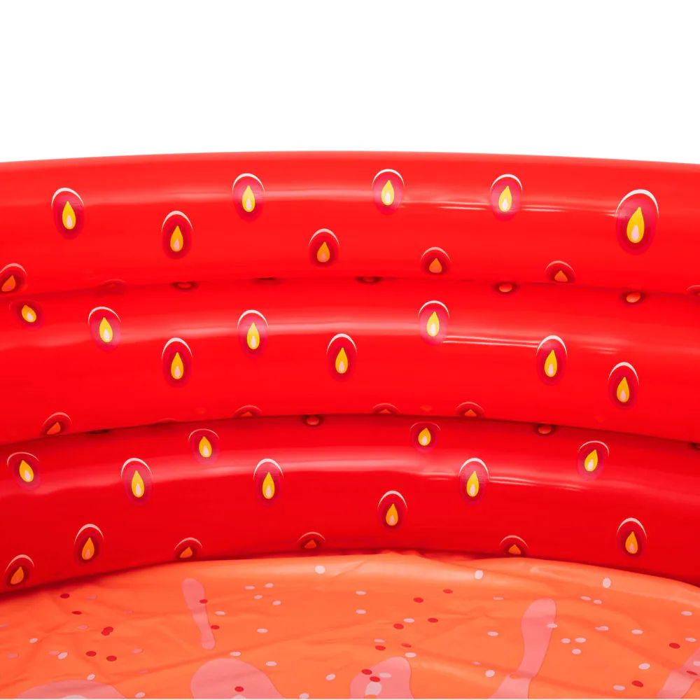 Piscina cu 3 inele Bestway Capsuna 160x38 cm - poza 4