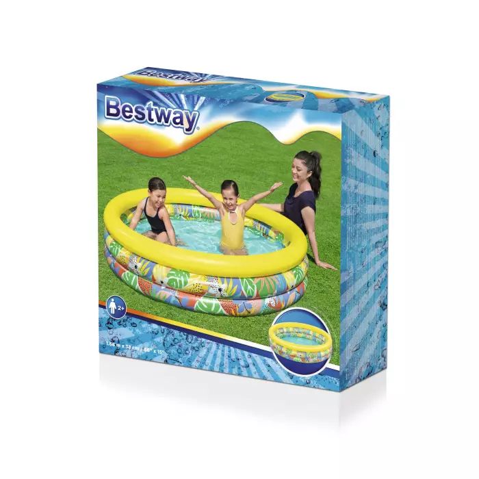 Piscina cu inele gonflabila Bestway 168 x 38 cm 51203 - poza 3