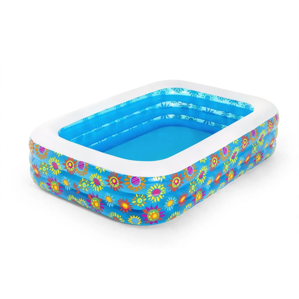 Piscina gonflabila Bestway Happy Flora 229 x 152 x 56 cm 54120 - poza 1