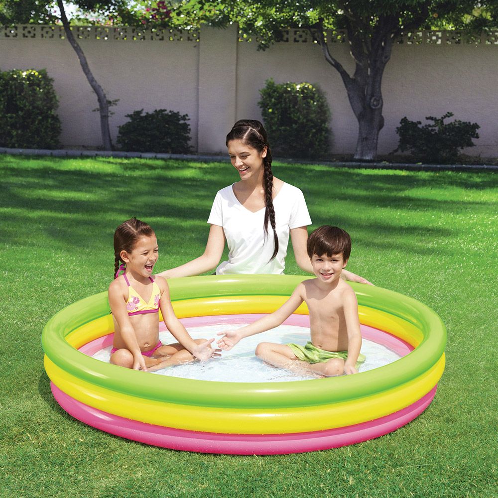 Piscina gonflabila cu 3 nivele Bestway 152/30 cm - poza 2