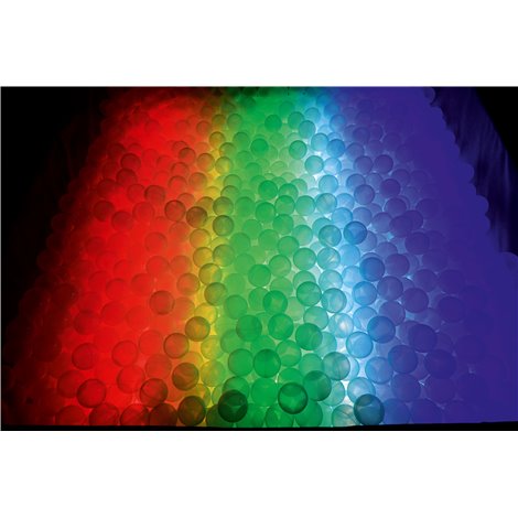 Piscina patrata 2x2 m, inaltime 60 cm, cu lumina si 3000 bile incluse - poza 5