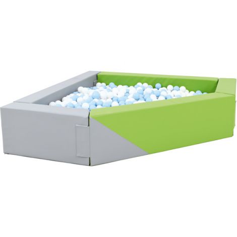 Piscina triunghiulara bile gri-verde inaltime 45 cm - poza 1