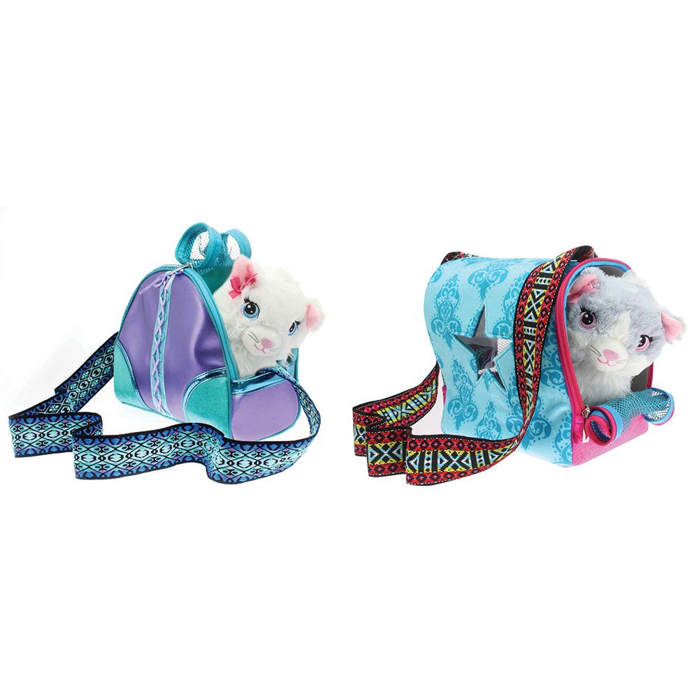 Pisicuta de plus in gentuta Sparkle Girlz - poza 1